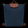Navy Le Pliage Original M Backpack